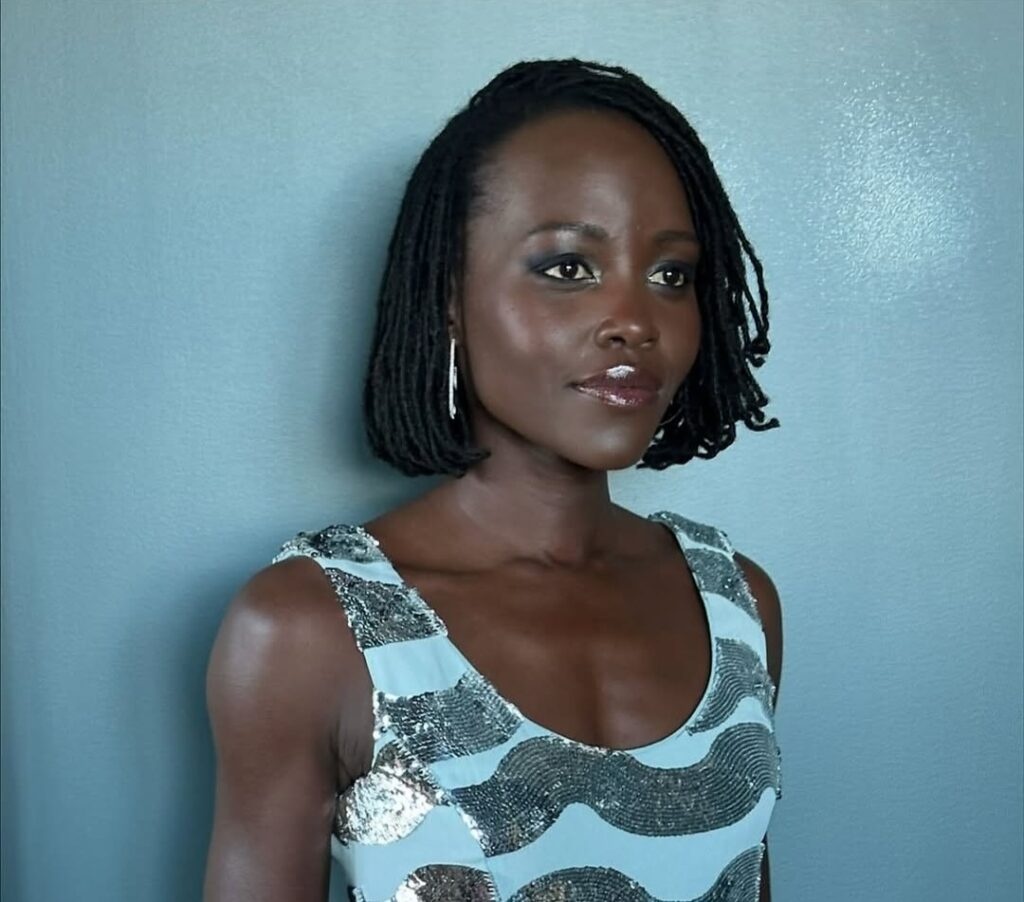 Lupita Nyong'o on bob locs