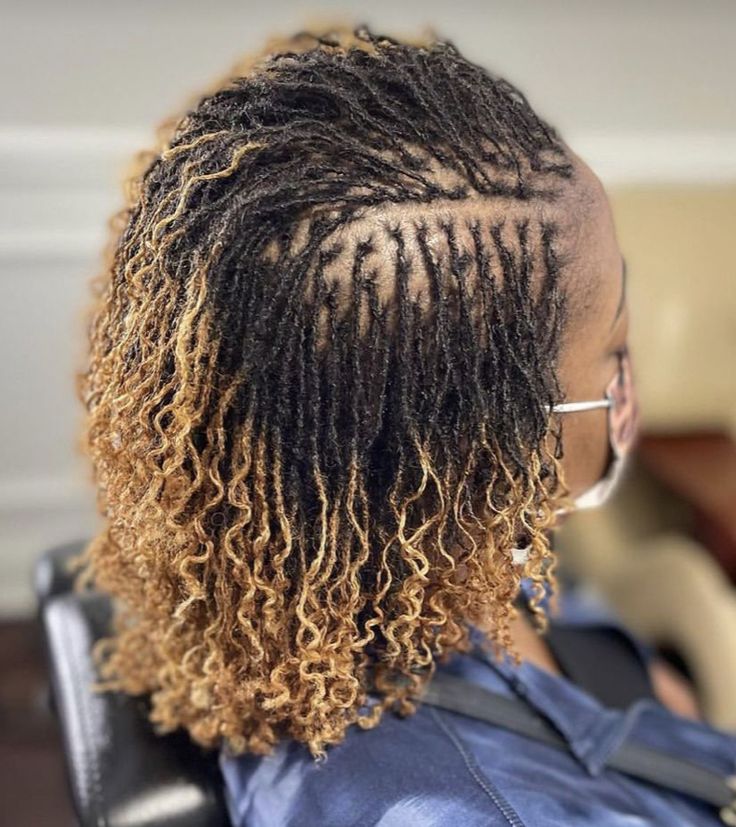 Cute and low maintenance short sisterlocks hairstyles