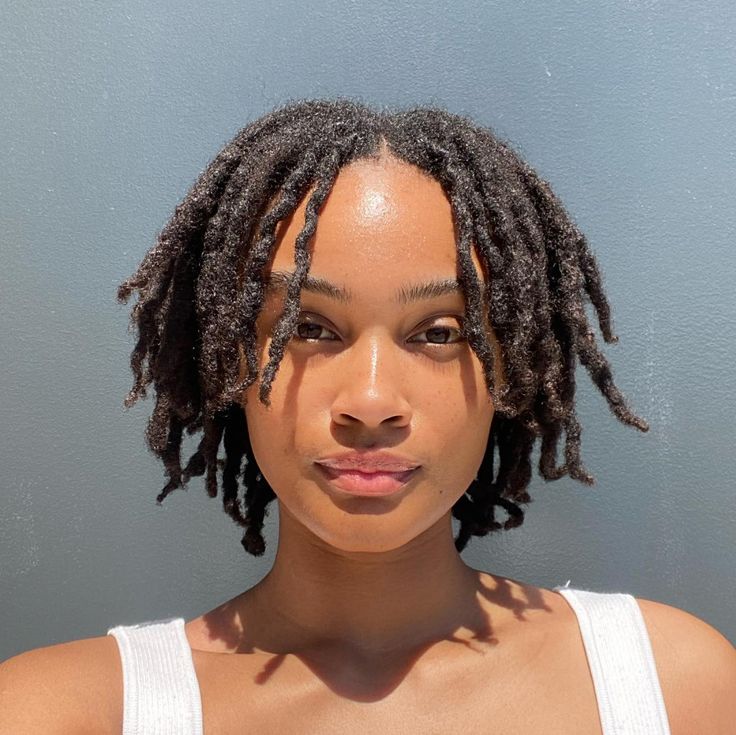 Neatley styled starter locs