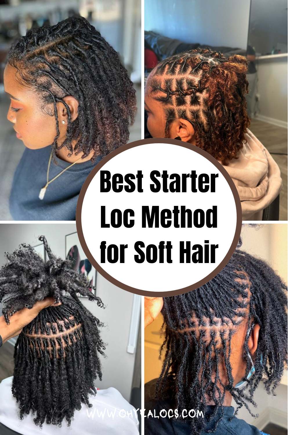Best Starter Loc Method That is Suitable for Soft Hair