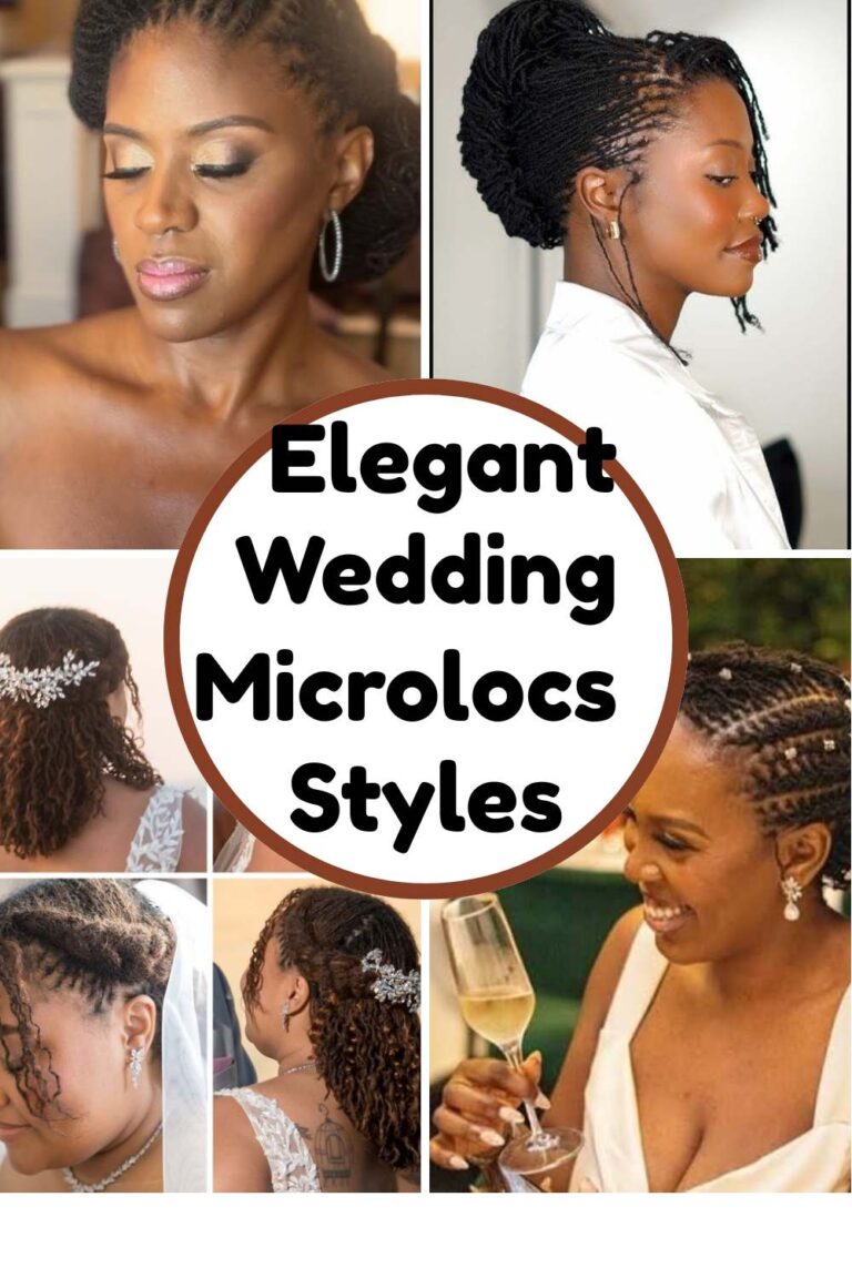 Brides on locs fpr their wedding