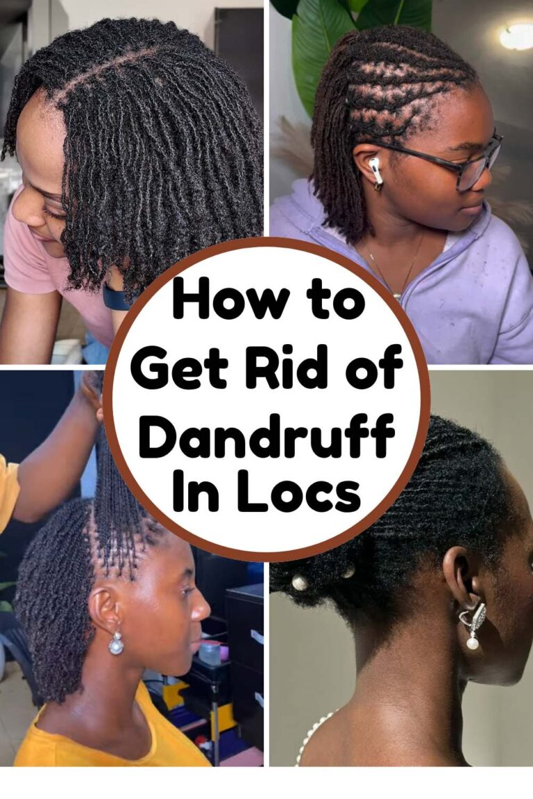Four women in locs, differently styles