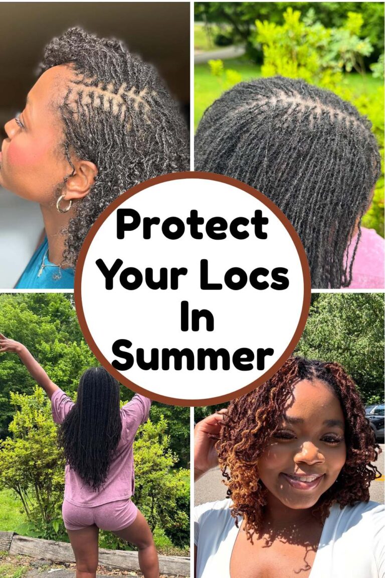 Women on locs in summer