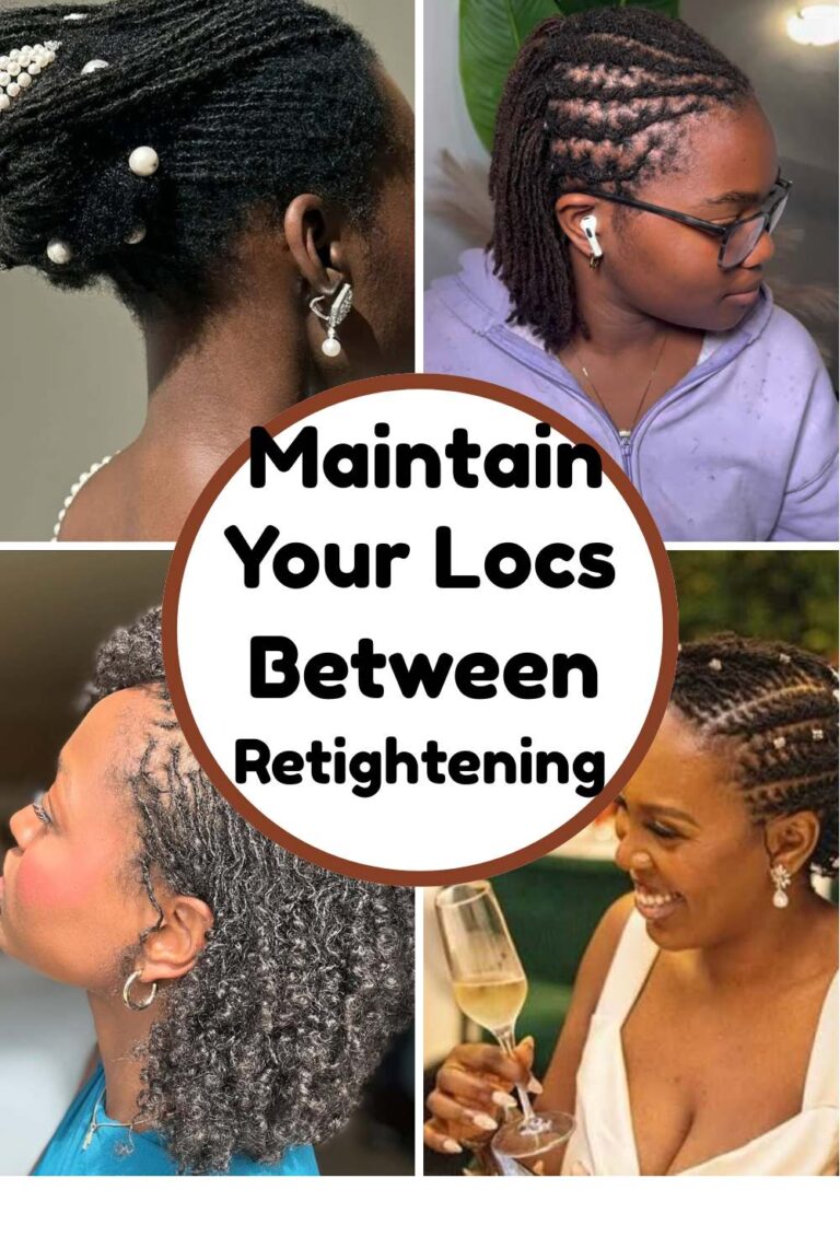 Ladies on well styled locs