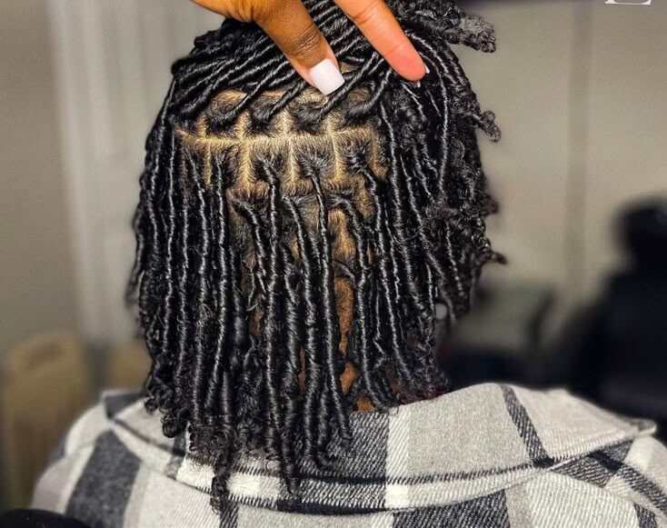 Comb coils locs