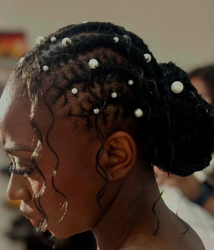 Elegant Sisterlocks wedding and bridal hairstyles