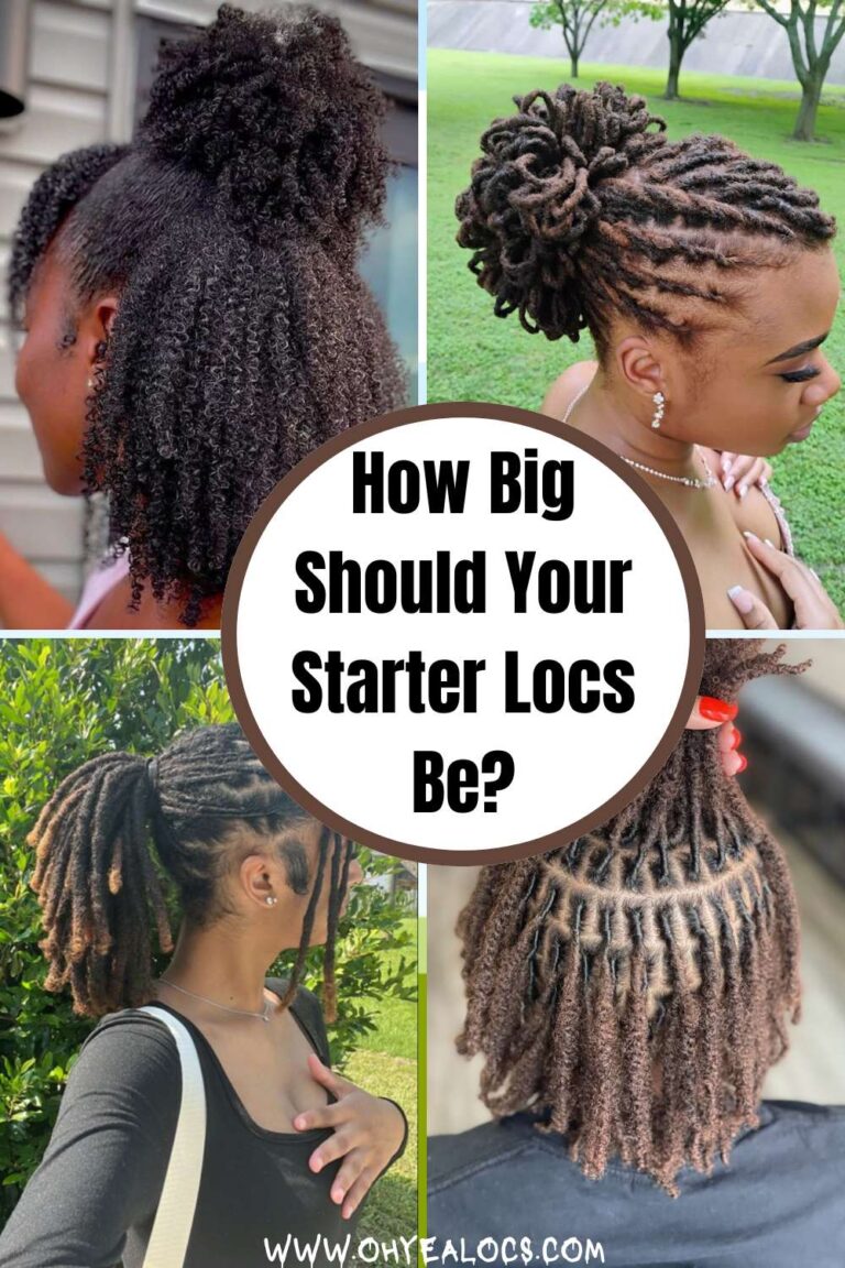 How Big Should Your Starter Locs Be?
