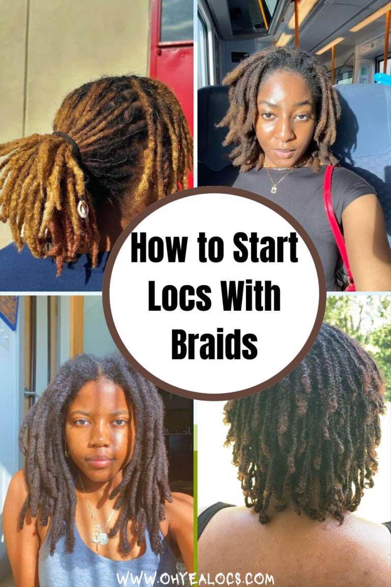 Four women on braids starter locs style