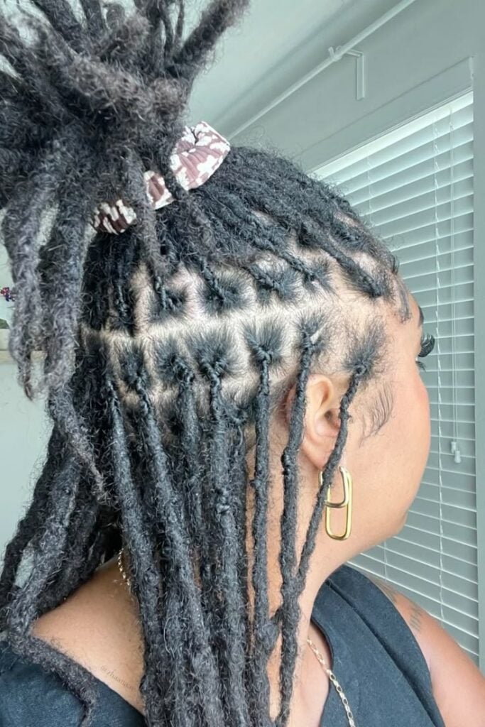How to Start Locs With The Interlocking Method