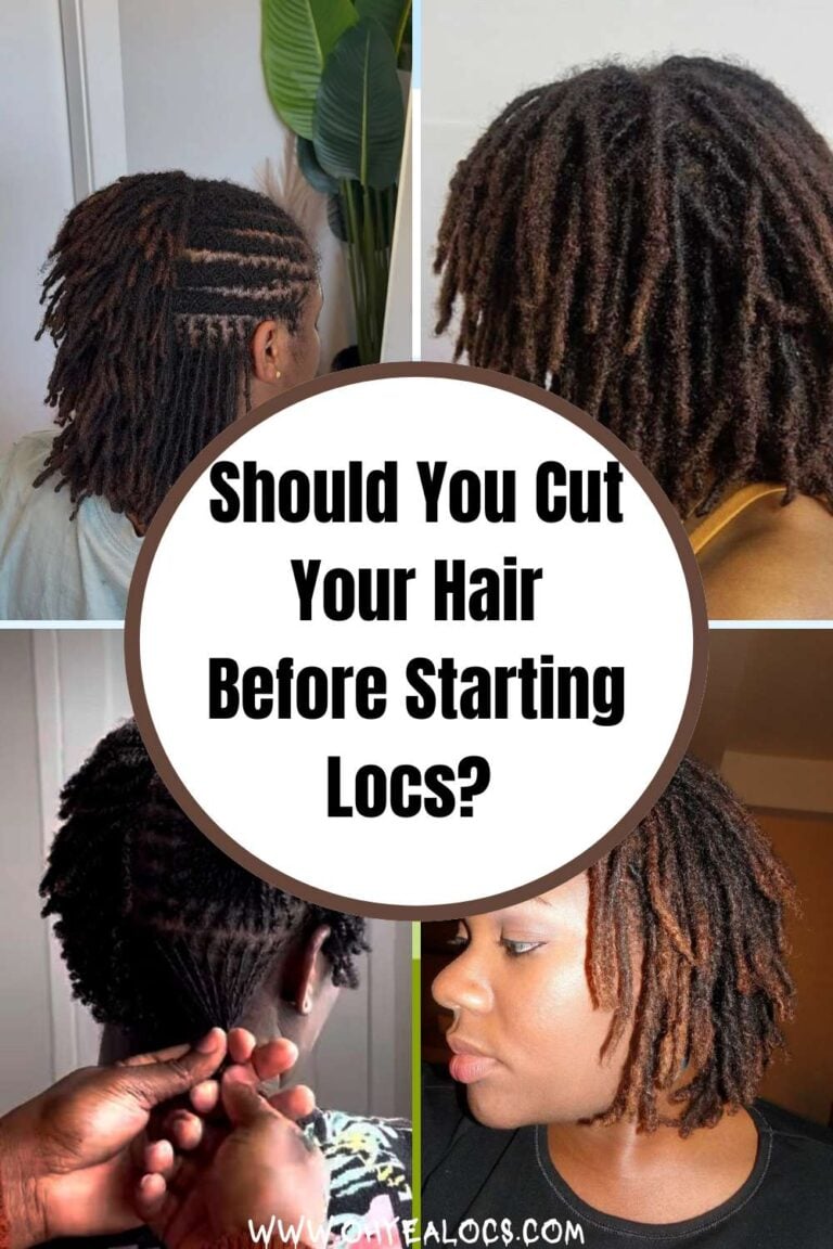 Four women on starter locs