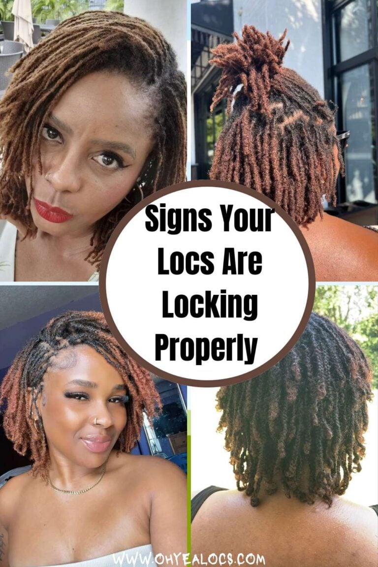 Women on healthy starter locs