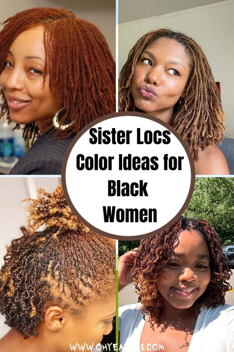 Women on sisterlocks with different colours
