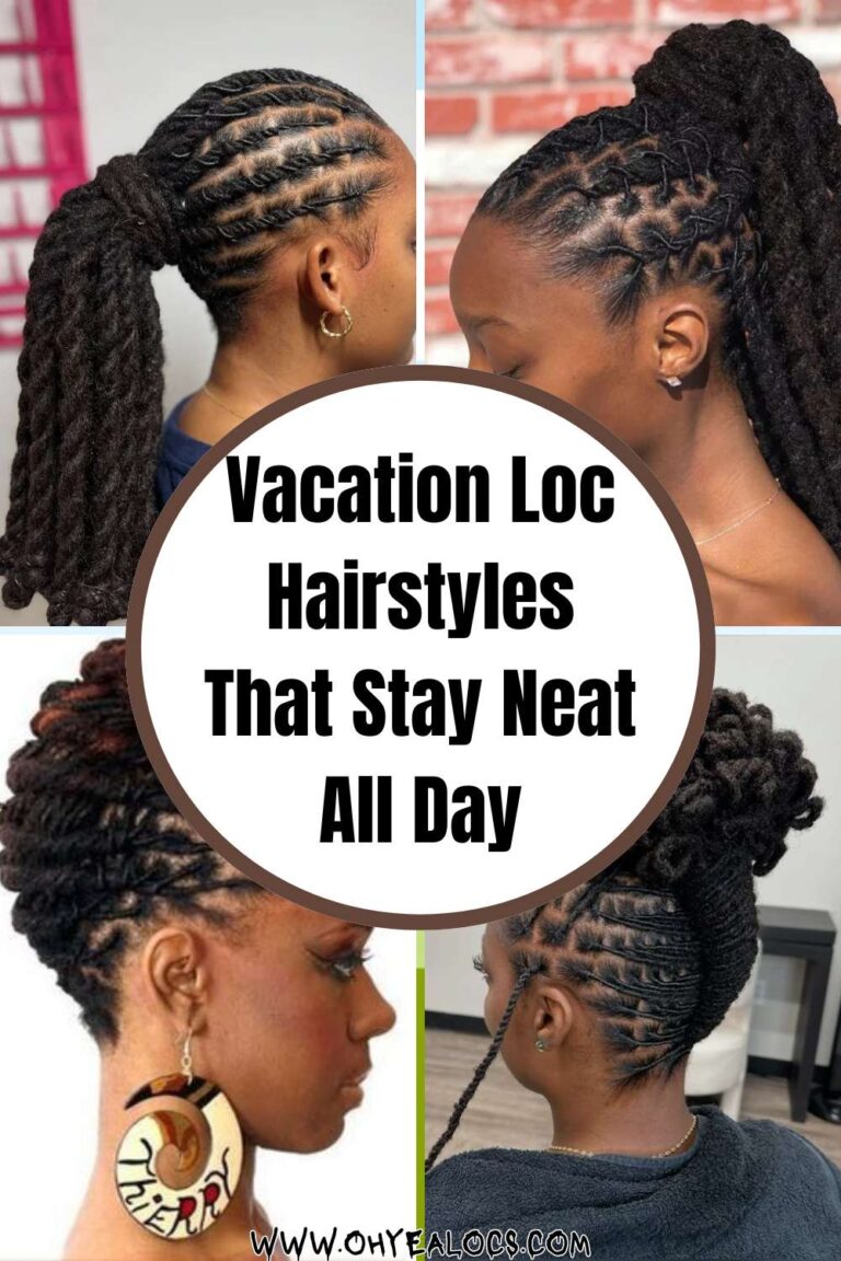 Four women on vacation locs