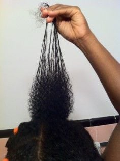 CHECKING TRANSITIONING HAIR