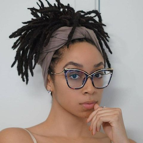 WRAPPED LOC BUN