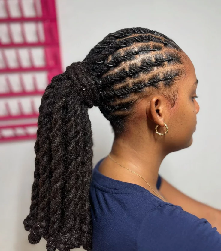 Elegant Birthday Loc Hairstyles That Scream Confidence