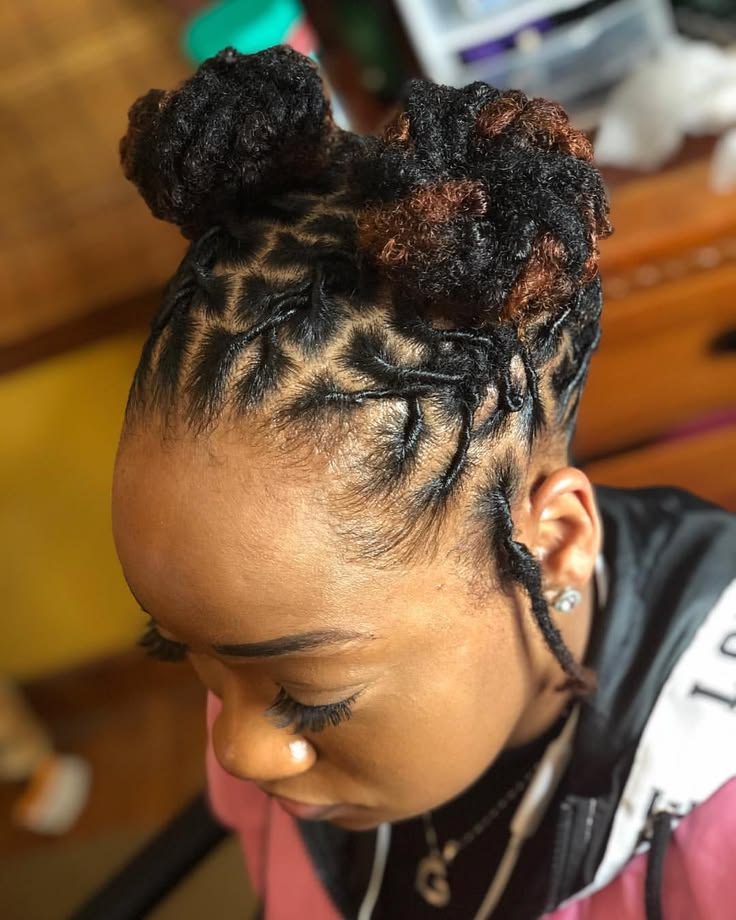 Double Knot Bun Updo