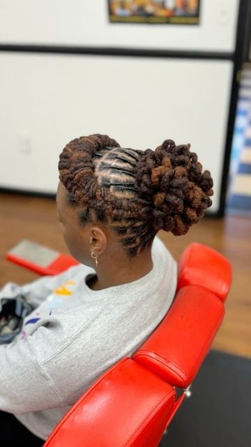 Braided Crown Updo