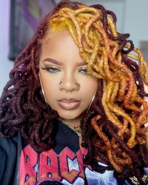 Classy Birthday Loc Hairstyles