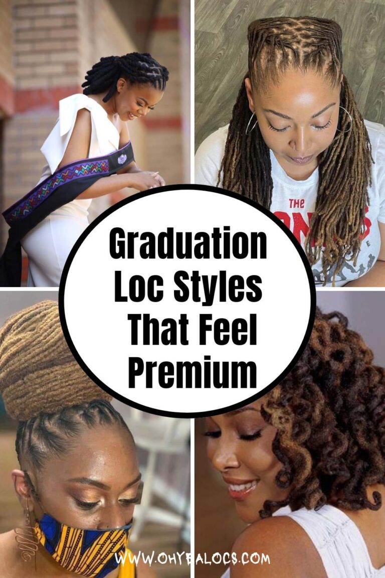 FOUR GRID LOCS IMAGE WITH CENTER TEXT OVERLAY 33 Graduation Loc Styles That Feel Premium