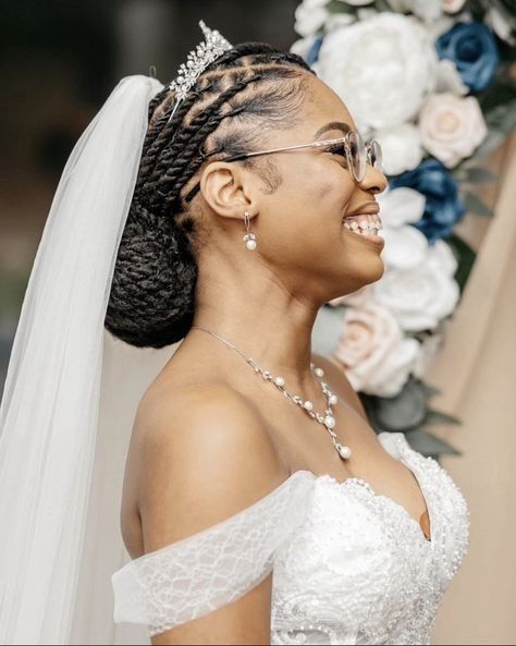 Braided Bridal Loc Crown