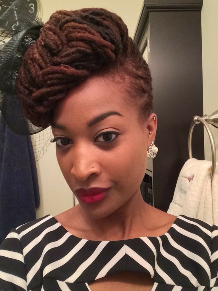  Braided Crown Updo