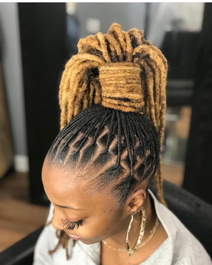 Bridal Loc Ponytail