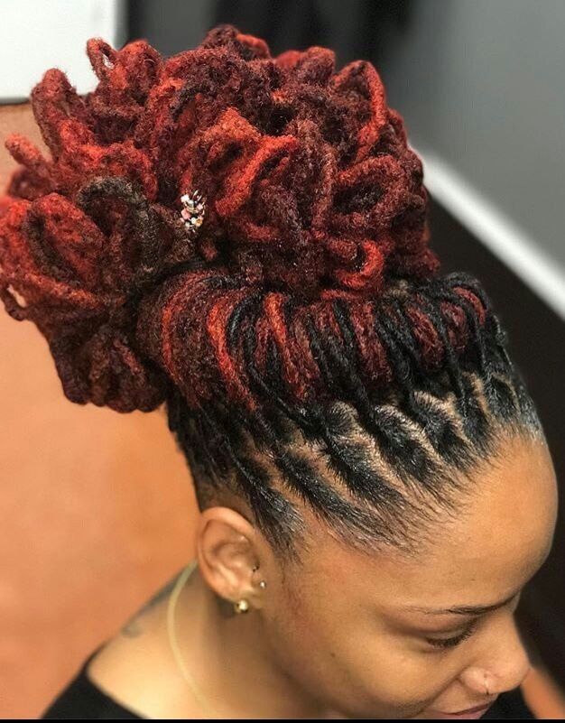  Crown Braid Using Your Locs