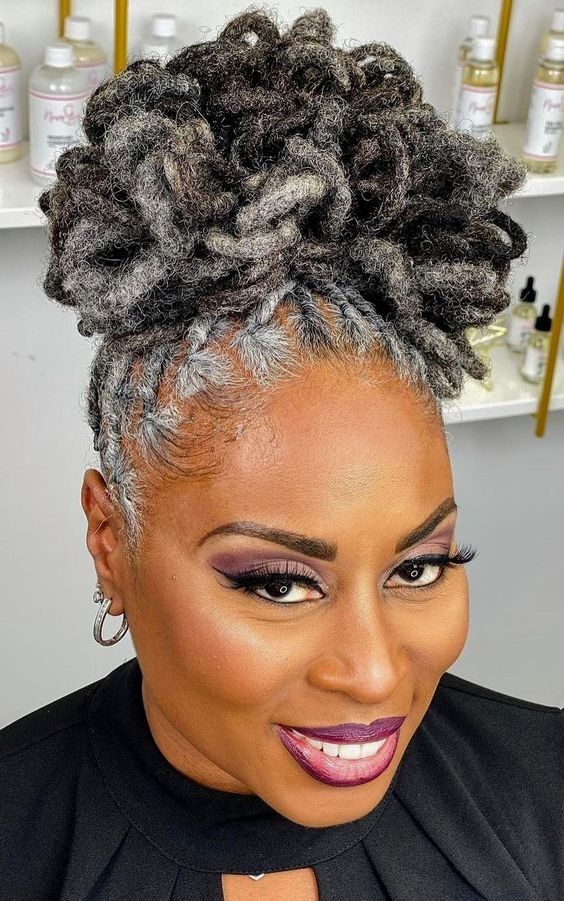  Curly Petal Bun
