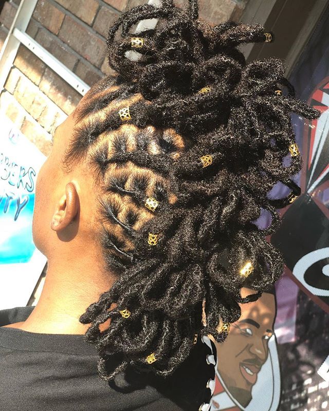 Faux Hawk Loc Style