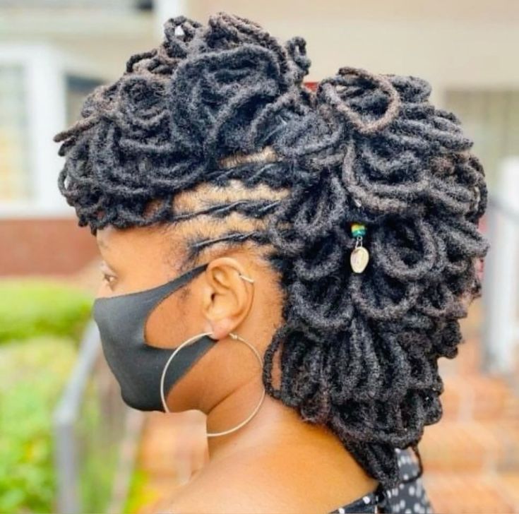 Faux Hawk Loc Style