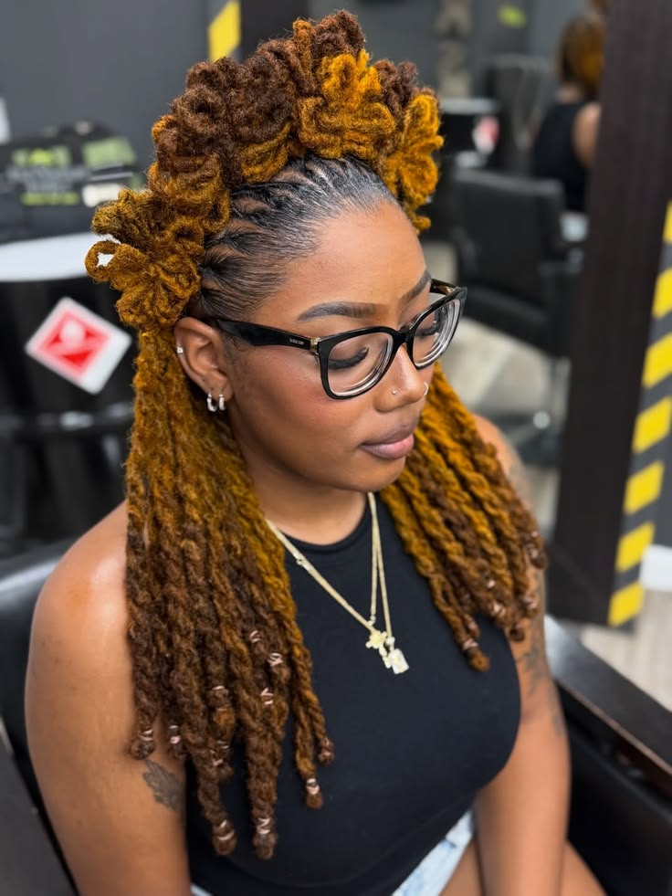 Half-Up Crown Style