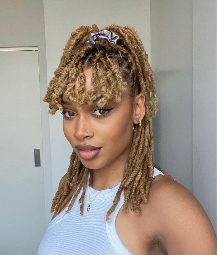 Half-Up Half-Down Locs