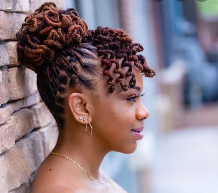 High Curly Birthday Bun
