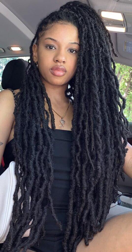 Layered Loose Locs