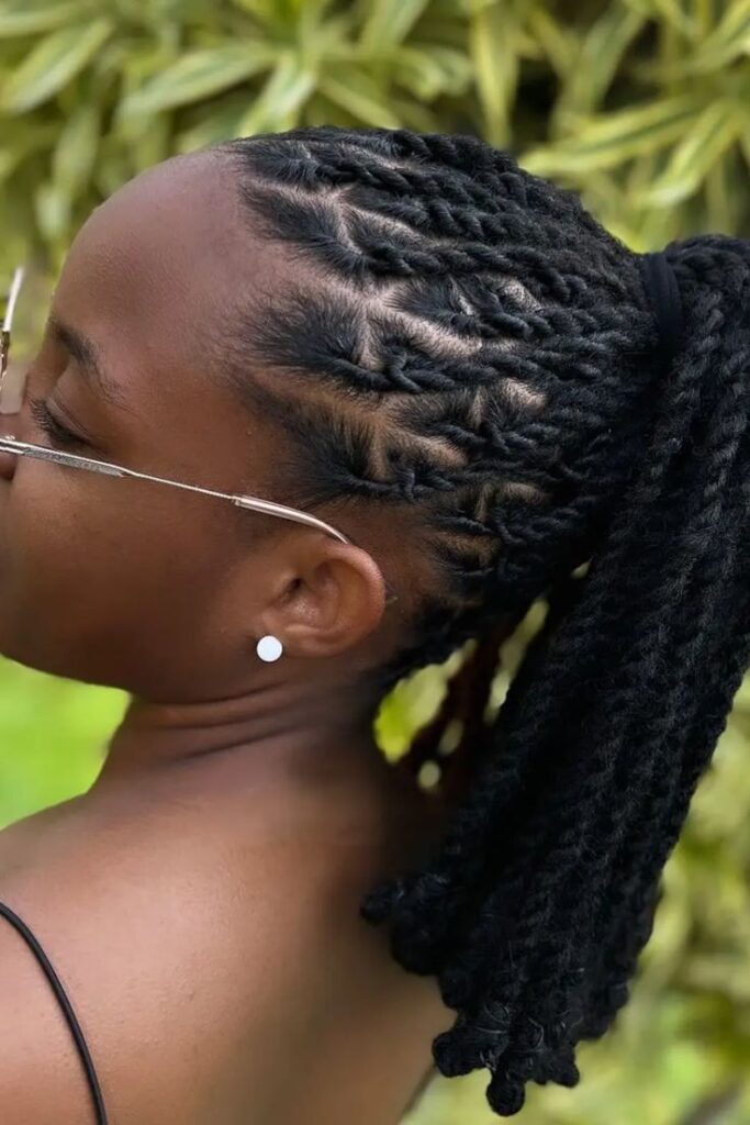 Rope Twist Ponytail