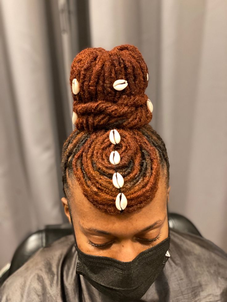 Royal Crown Loc Updo