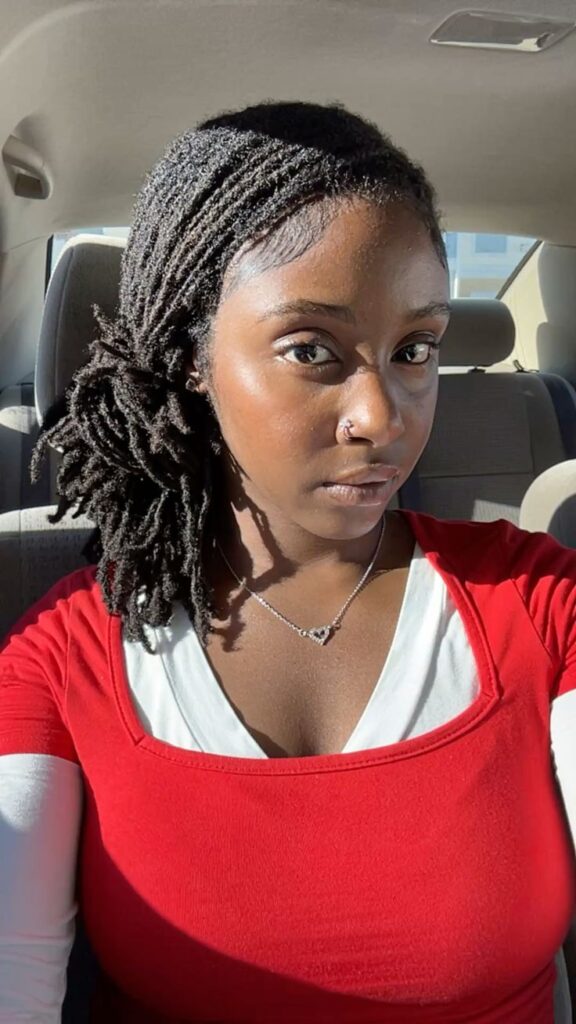  Side Bun With Curled Ends