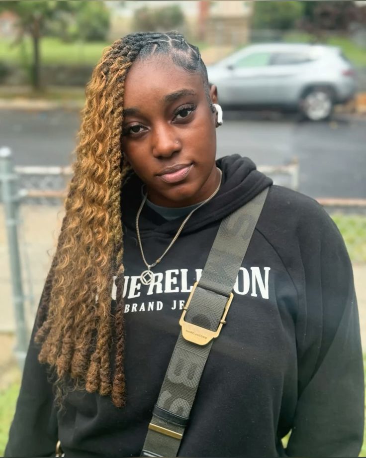  Regal Side-Swept Locs
