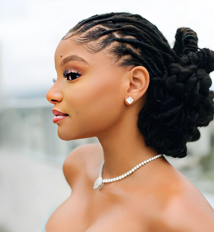 Textured Low Chignon