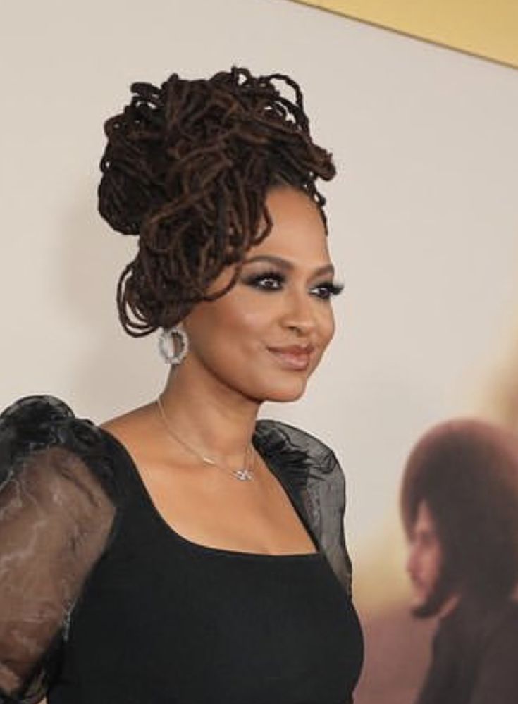 Textured Updo with Curly Ends
