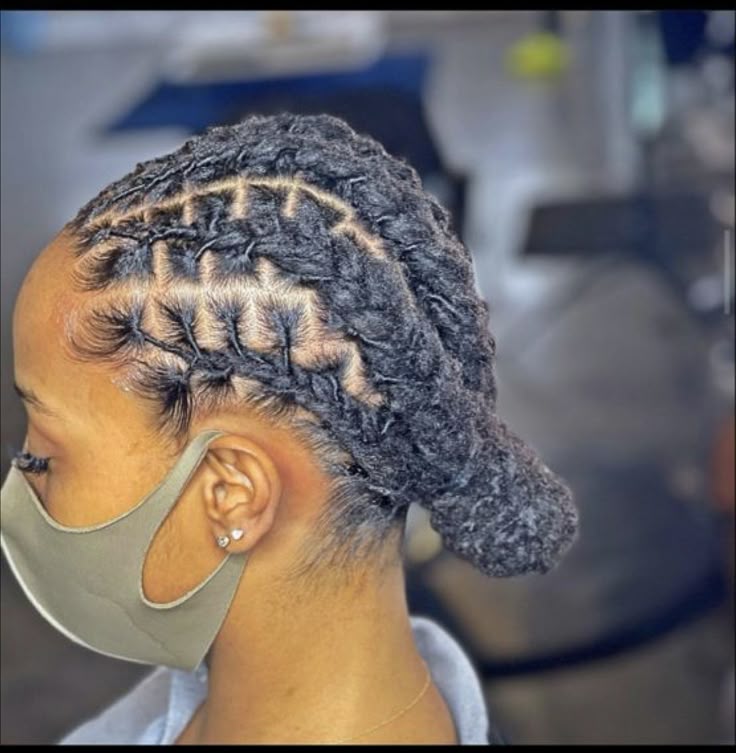 Twisted Low Bun

