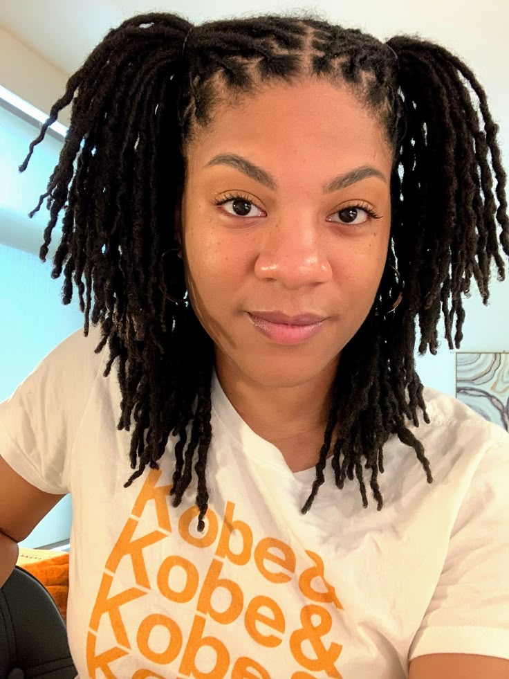 two ponytail locs