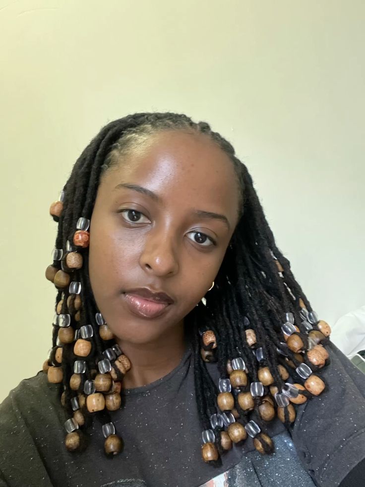 Beaded Birthday Loc Style