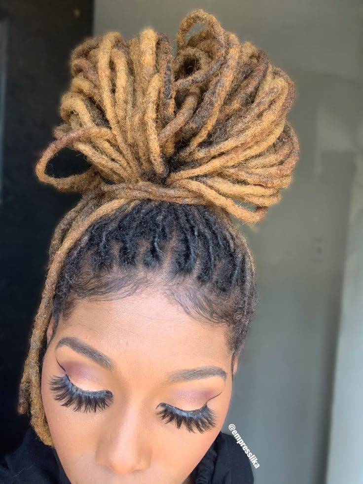 Dramatic Loc Bun