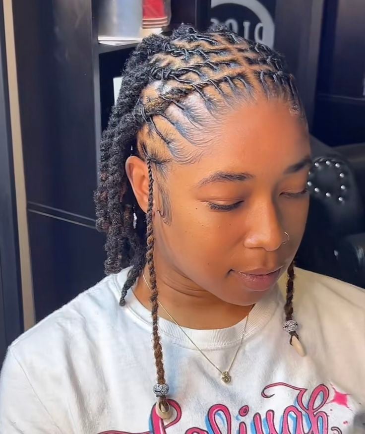 Easy Loc Style for Weekends