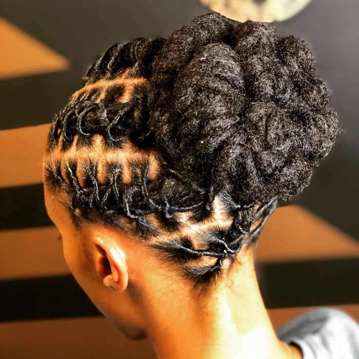 Elegant Rope Twist Bun