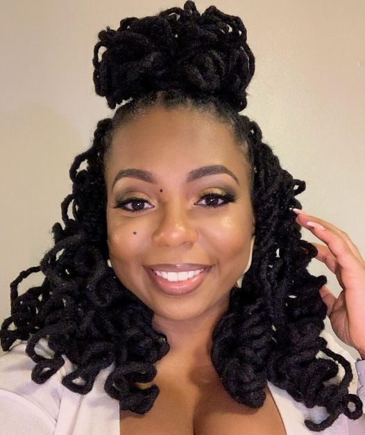 Half-Up Bun