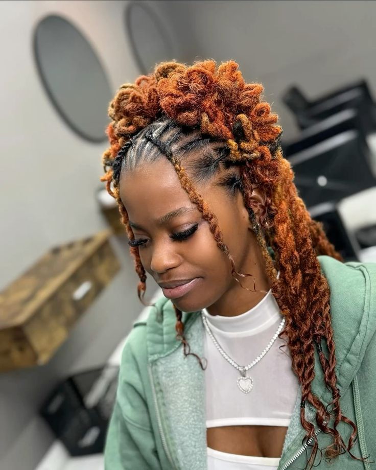 Half-Up Loc Crown