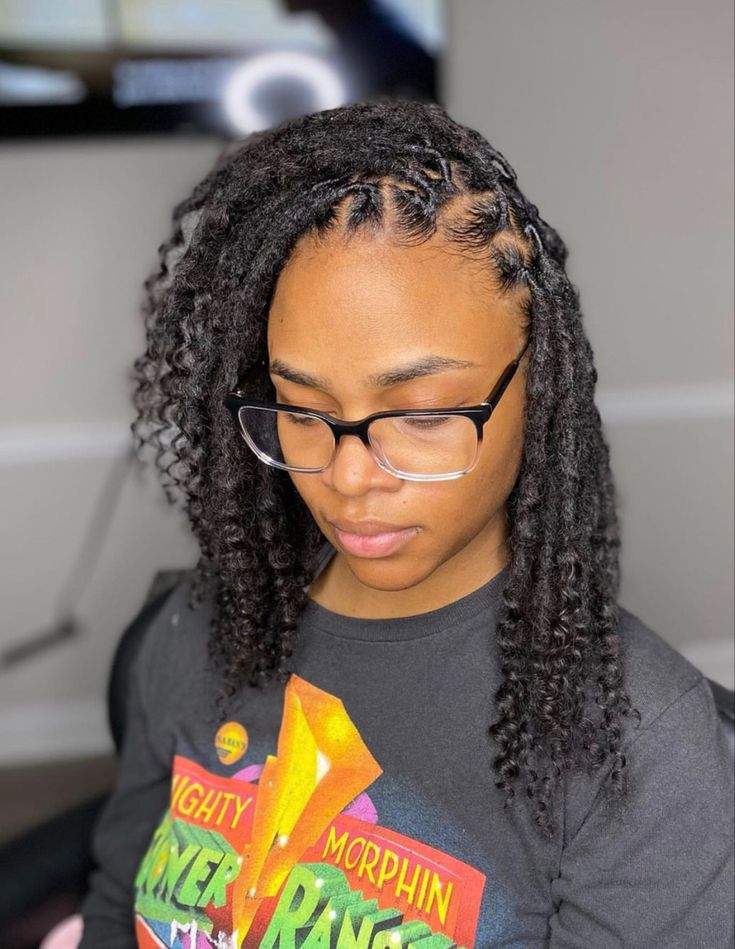  Layered Loose Locs